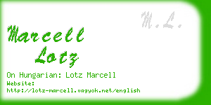 marcell lotz business card